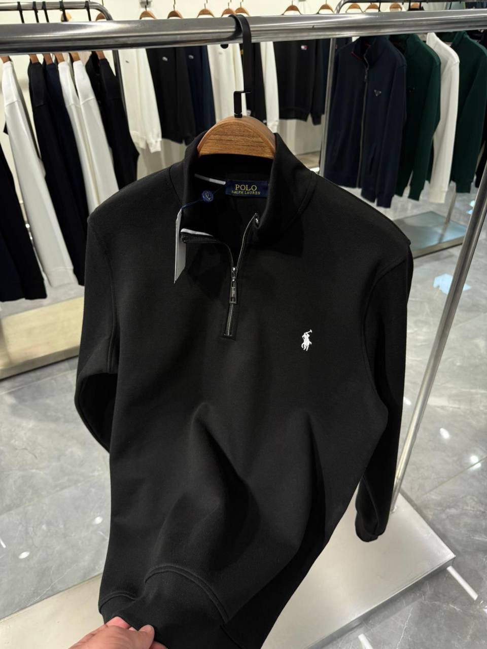 Polo Quarter Zipper